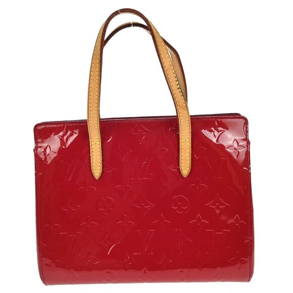 Louis Vuitton Red Monogram Vernis Catalina BB Handbag M90016 SN0143 YQ04629 BN04